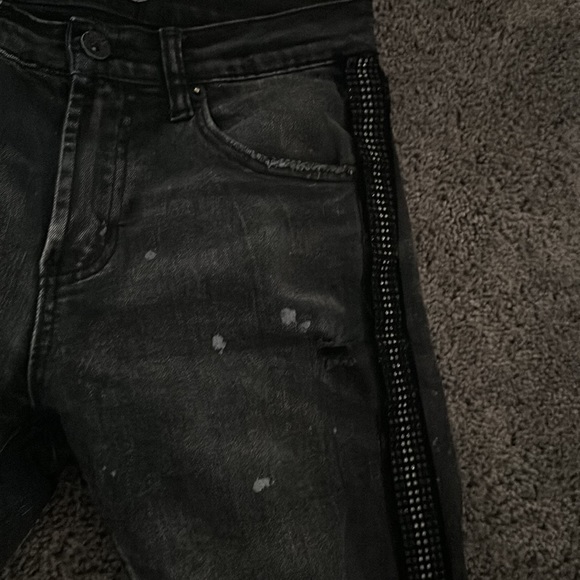 Rhinestone jeans - Picture 3 of 4